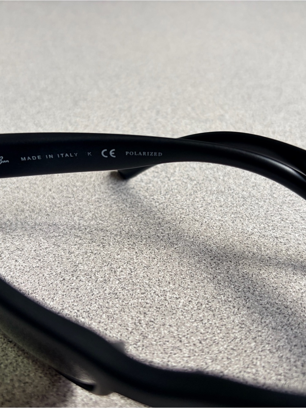 Ray-Ban Predator Polarized Sunglasses Matte Black Green Lens RB4033 601-S/48 - Picture 8 of 12